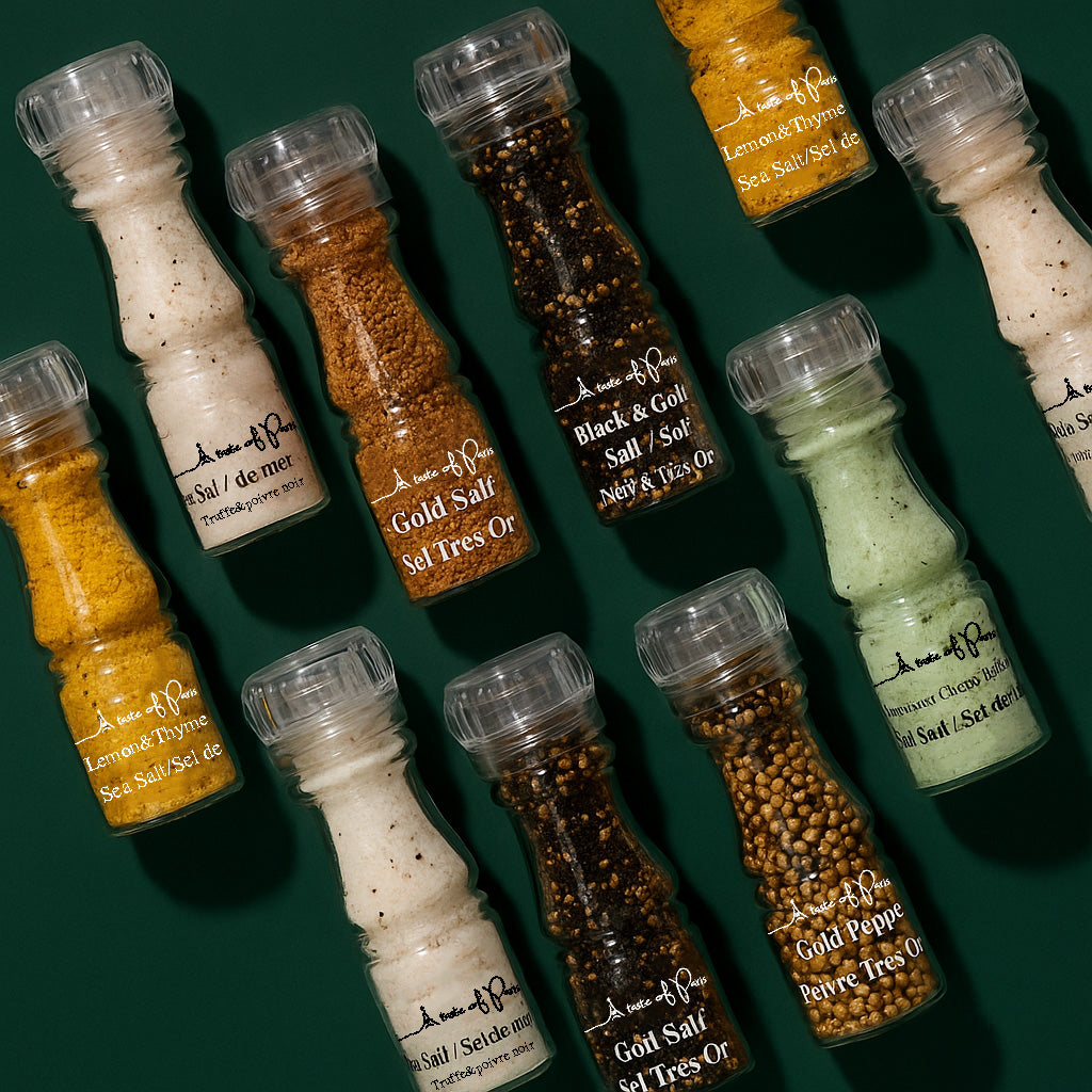 Gourmet Sea Salts & Peppers