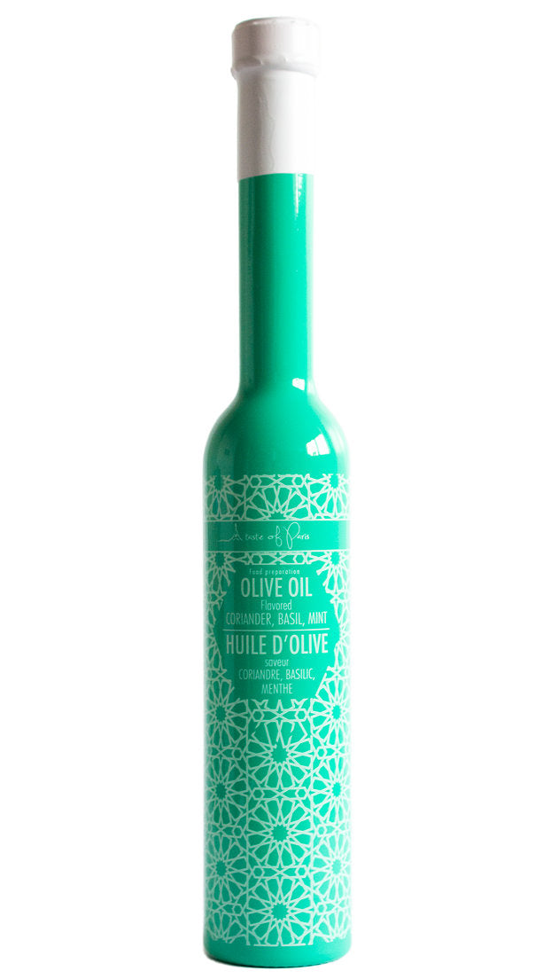 Olive Oil Flavoured with Coriander, Basil & Mint 200ml