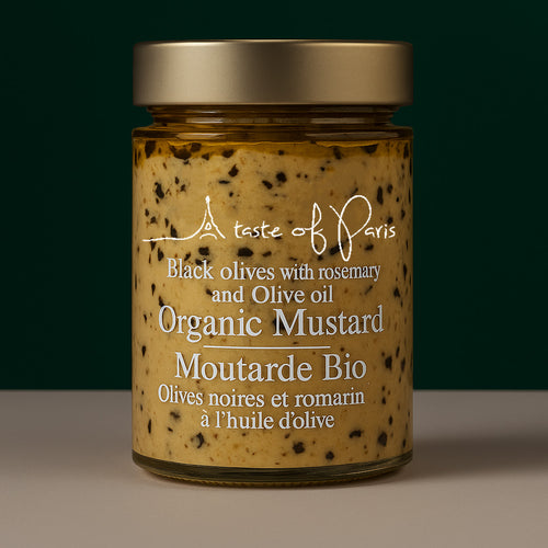 Organic Dijon Mustard With Black Olive & Rosemary 190G