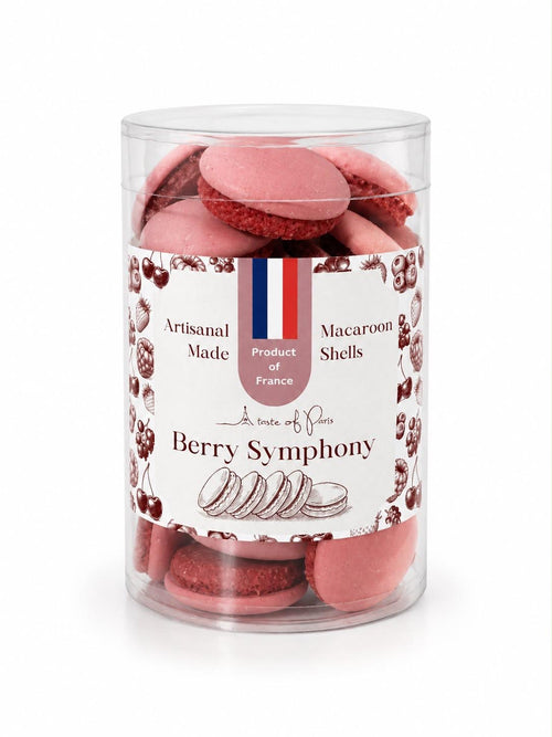 Berry Symphony Macaroon Shells 100g