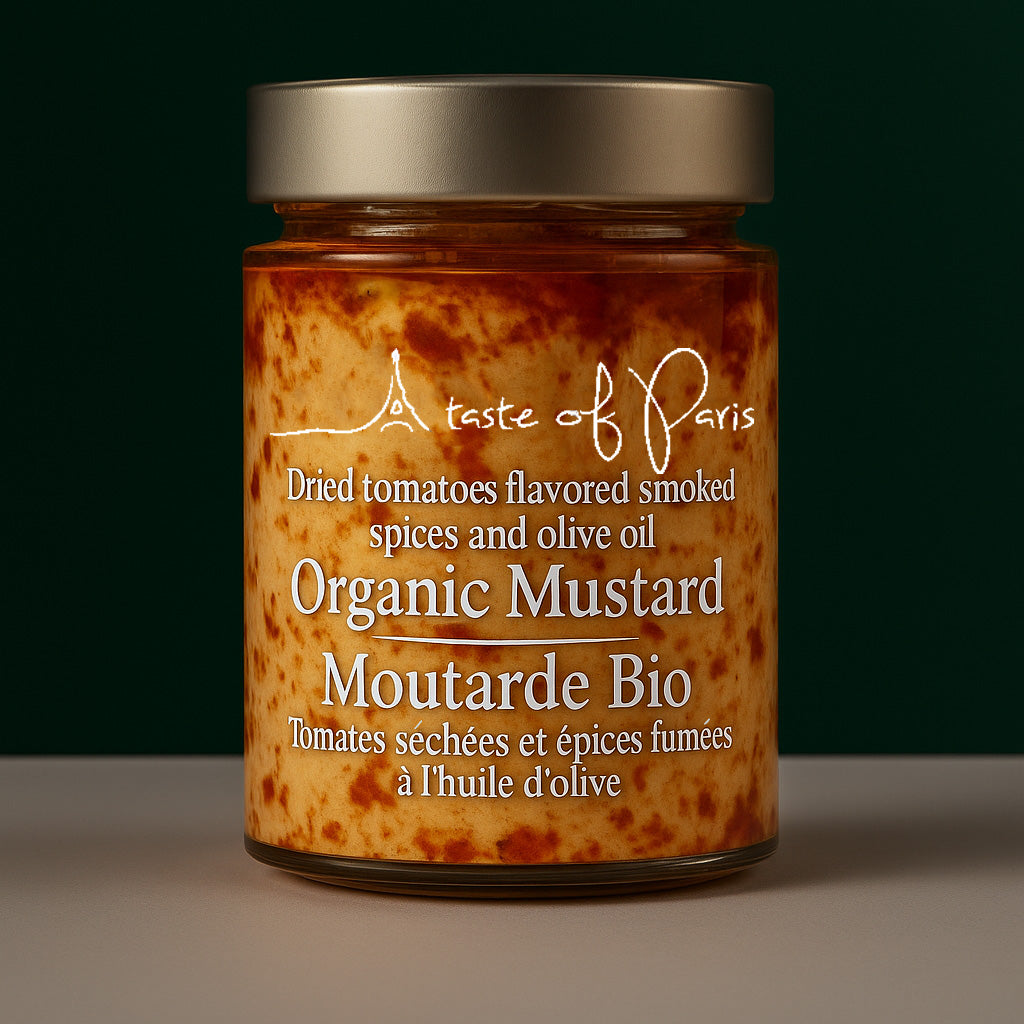 Organic Dijon Mustard with Sun Dried Tomatoes & Spices 190g