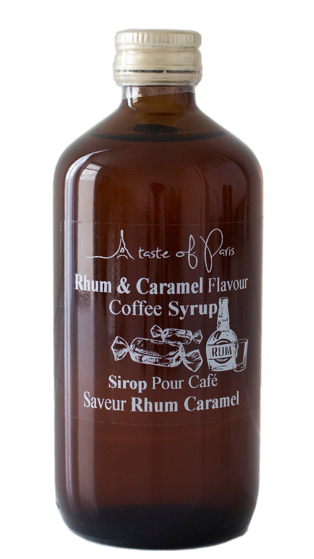Coffee Syrup Rhum & Caramel 250mL
