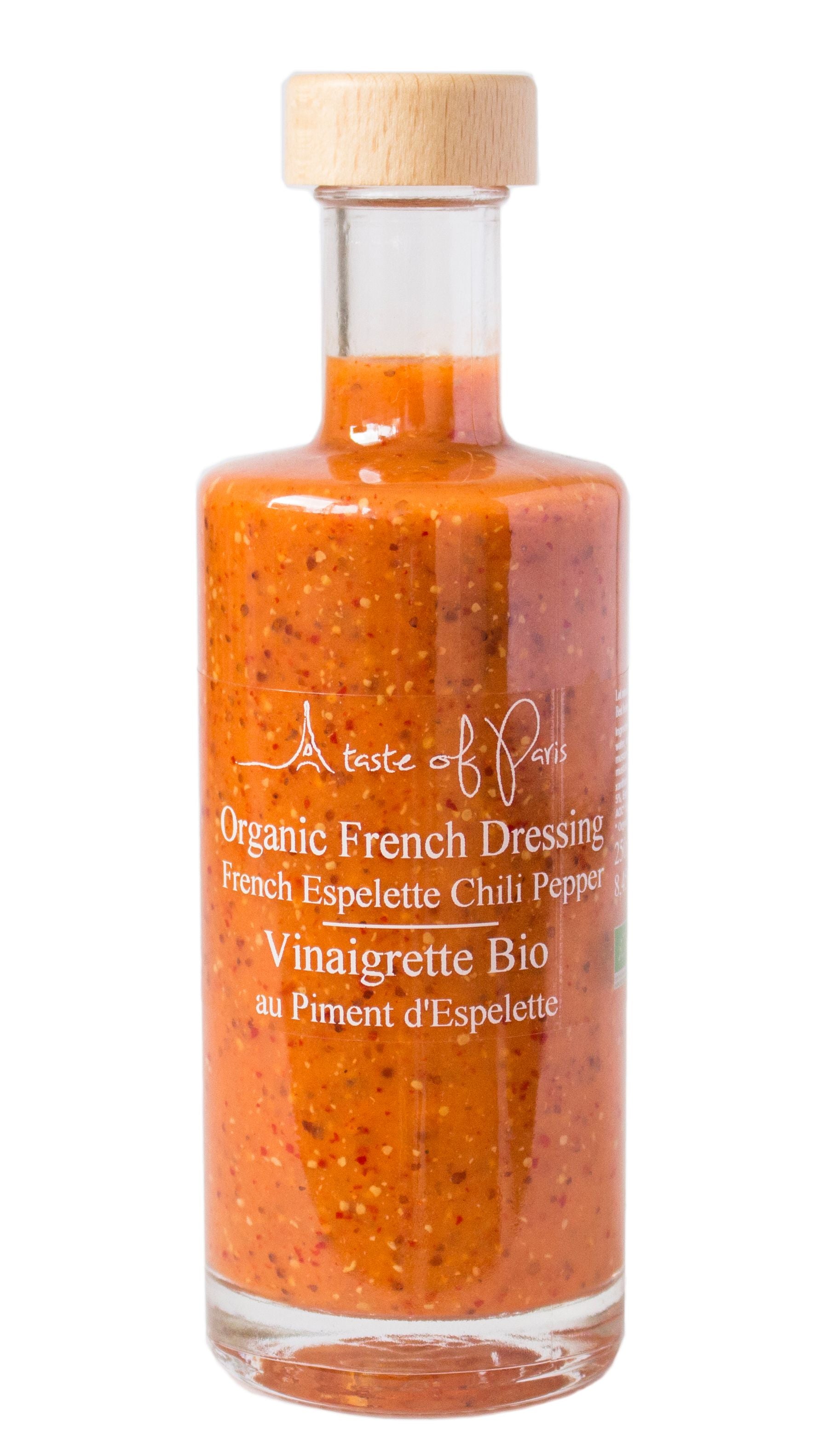 Organic French Dressing with Smoky Espelette Chili 250ml