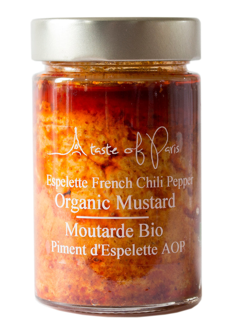 Organic French Chili Pepper Mustard 190g