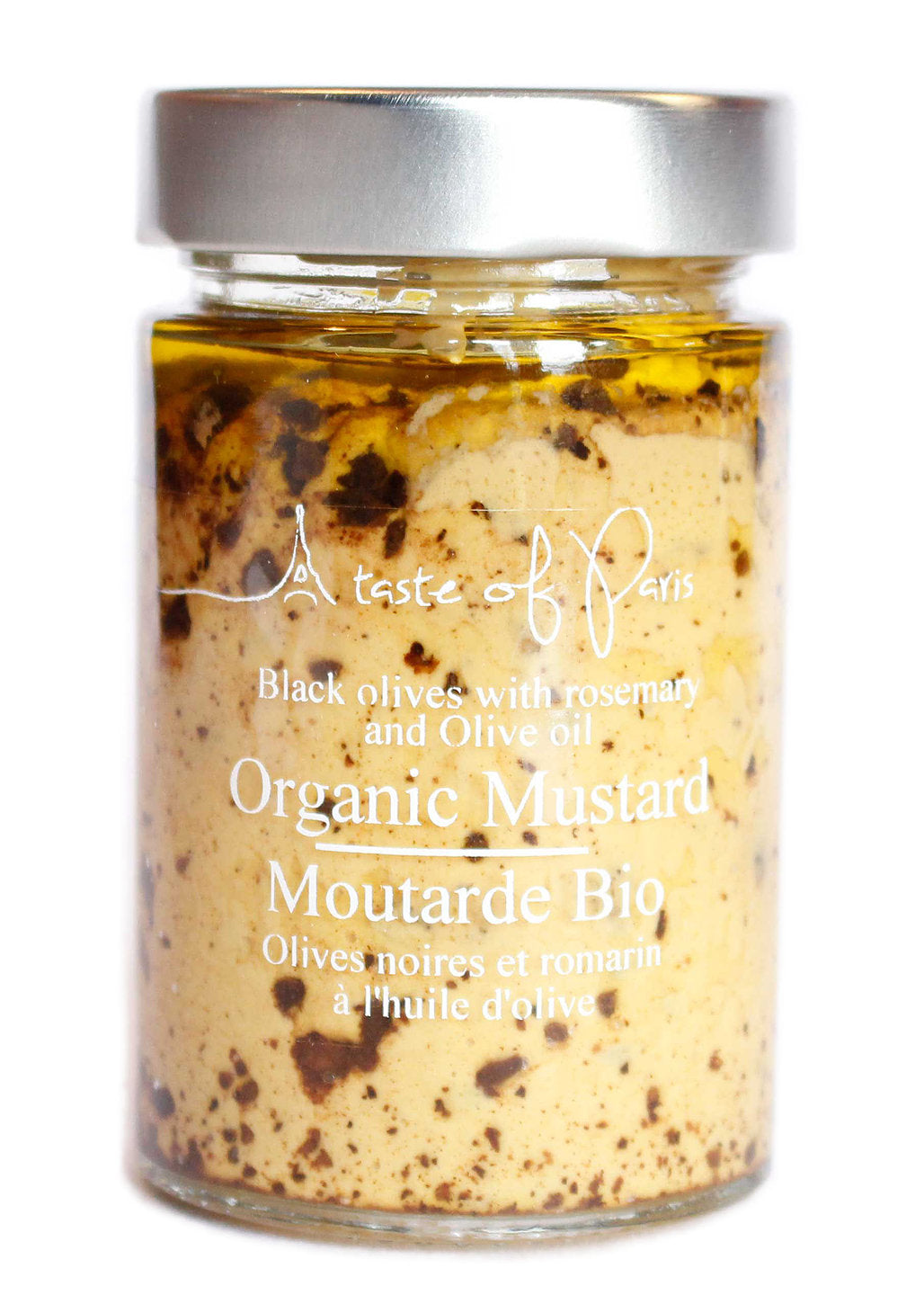 Organic Black Olive & Rosemary mustard 190g