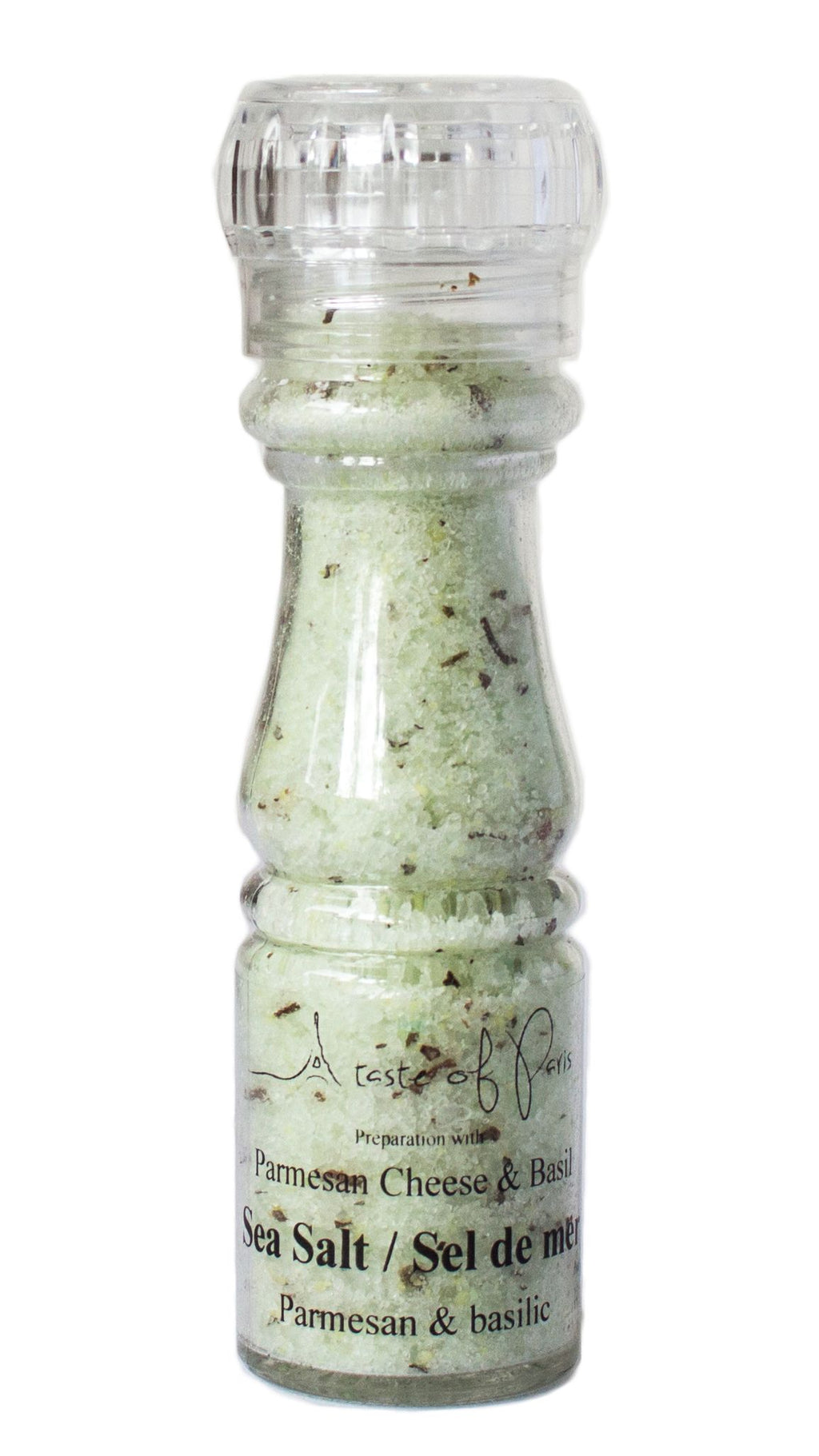 Sea Salt flavoured with Basil and Parmesan 145g